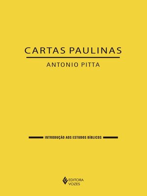 cover image of Cartas Paulinas